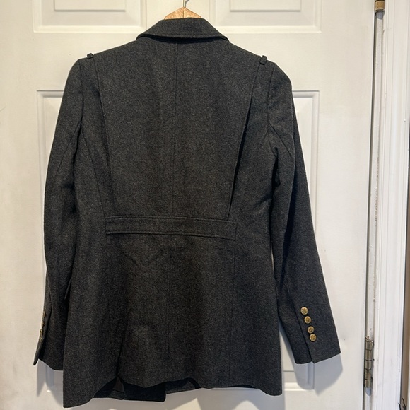 Fossil Wool Military Style Pea Coat - Picture 3 of 13